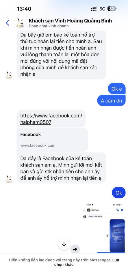 Khách sạn Vĩnh Hoàng Quảng Bình - 17