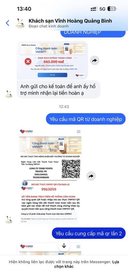 Khách sạn Vĩnh Hoàng Quảng Bình - 13