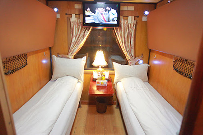 Khoang cabin 2 giường gấp