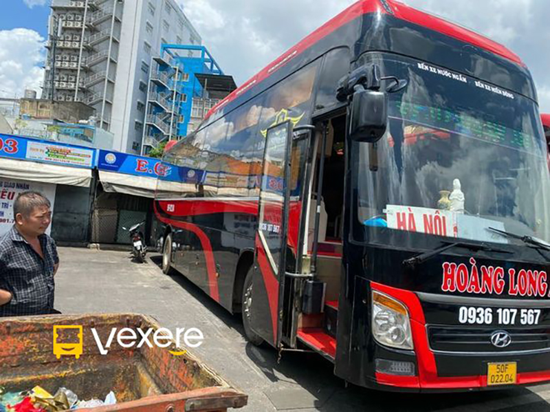 Xe Hoàng Long - Hà Nội từ Hà Nội đi Sài Gòn