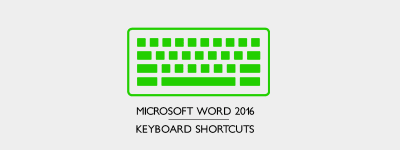 Microsoft Word 2016 Keyboard Shortcuts For Windows (Updated) image