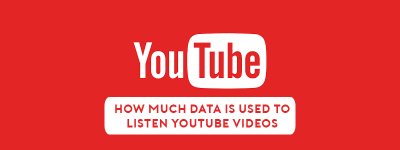 How Much Data is Used to Watch Songs or Any Videos off YouTube image