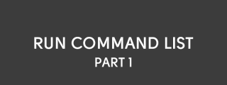 RUN Command: Complete List of Run Commands For Windows 7,8,10 image