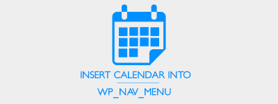 How to Insert Calendar into wp_nav_menu as Dropdown (Fast & Simple) image