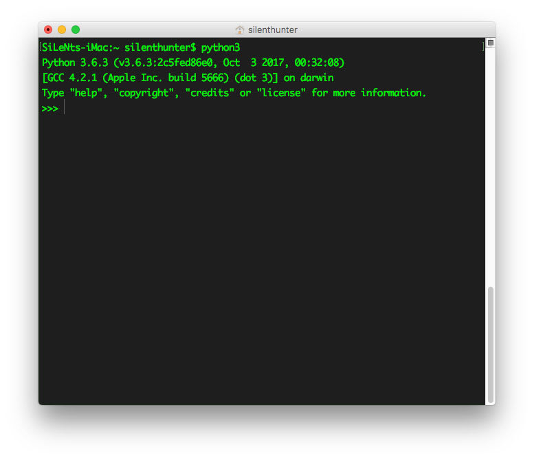 Python 3 Version Details image