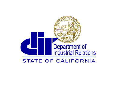 State of California Department of Industrial Relations (DIR) logo