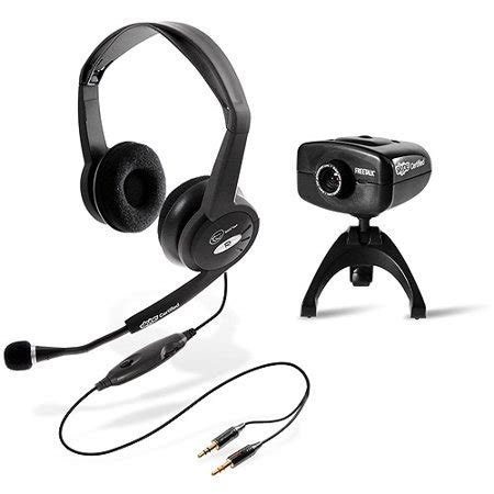 headsets and webcams