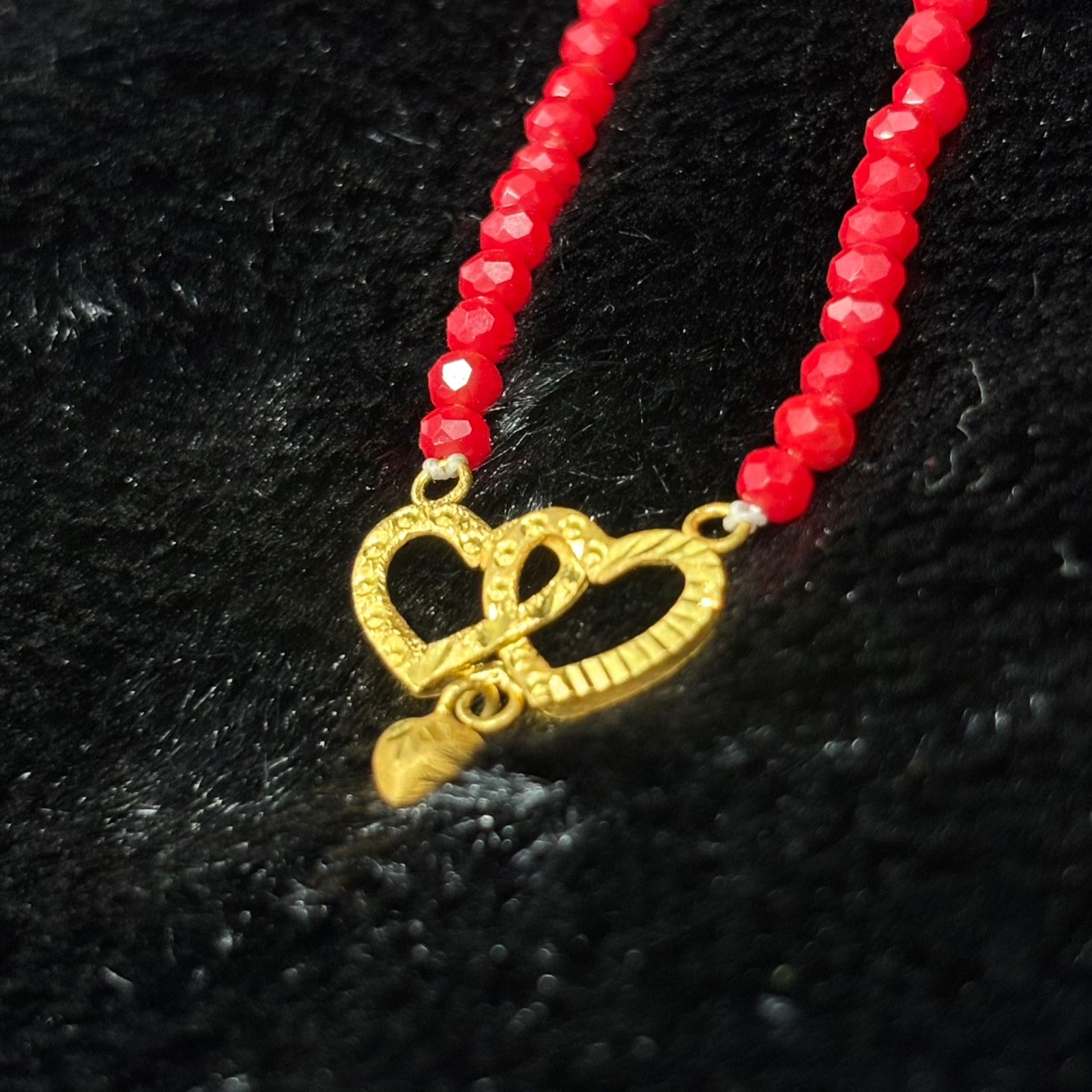 Double Heart Mini Mangalsutra