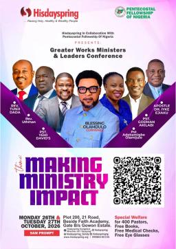 Greater Works Ministers & Leaders Conference