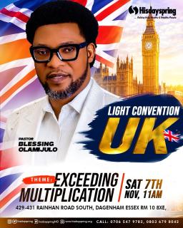 Light Convention UK — Exceeding Multiplication