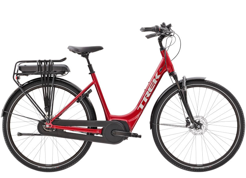 Trek District+ 4 500W 2022 Rage Red Lowstep 2022