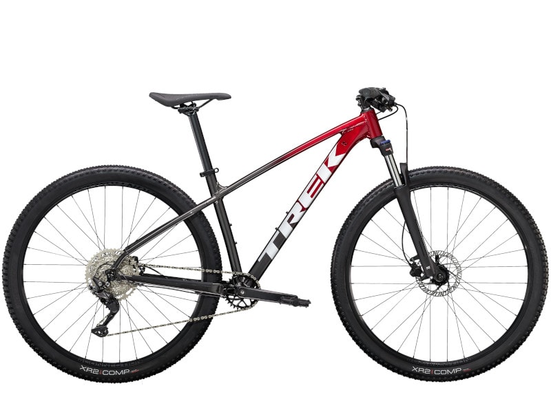 Trek Marlin 6 Rage Red to Dnister Black Fade