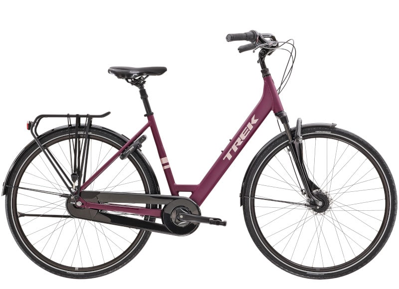 Trek District 2 Equipped Lowstep Matte Mulberry