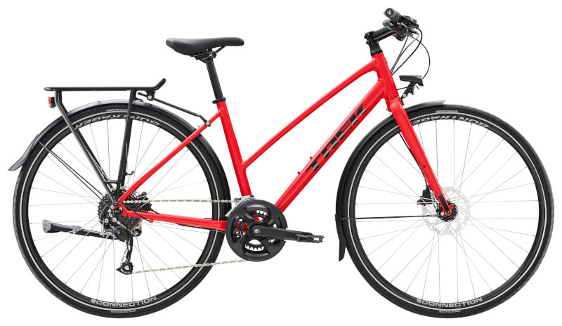 Trek FX 2 DISC Equipped Stagger Satin Viper Red