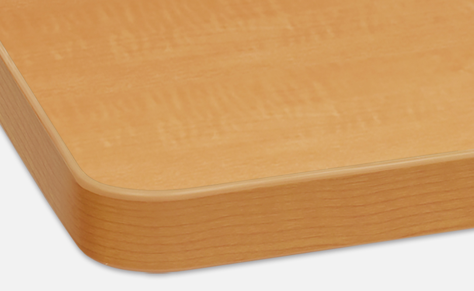 強い衝撃に耐える厚口ソフトエッジ