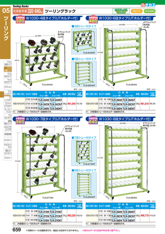 買い保障できる サカエ ツーリングラック AS−40タイプ ASN-17CN 116804