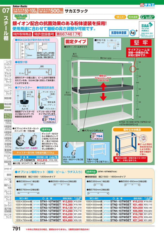 サカエ サカエラック　ＳＴＮ２−１５１２Ｗ - 2