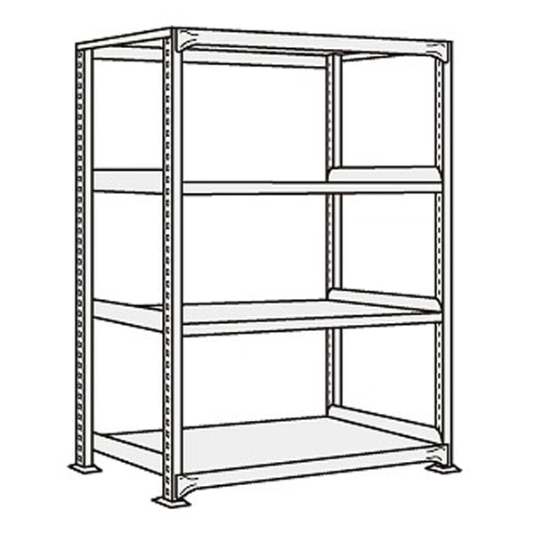 87％以上節約 サカエ<br>中軽量棚ＮＥ型 ２００ｋｇ 段 単体 Ｈ２４００ｍｍ ５段 <br>NE-3355<br><br> 