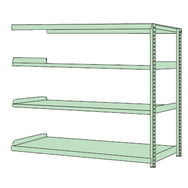 無料発送 サカエ RKラック傾斜棚タイプ 連結 RKN-5783SR 174279