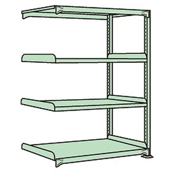 公式 サカエ SAKAE 中量棚Ｃ型 ５００ｋｇ 段 単体 Ｈ２４００ｍｍ ５段仕様 C-3745