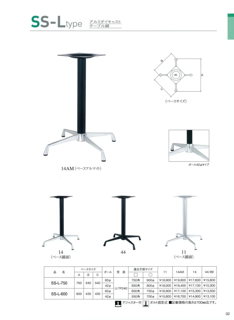 日本未発売 日晴金属 PCキヤッチャー 壁面用 使用荷重150kg 高さ700mm PC-KJ31