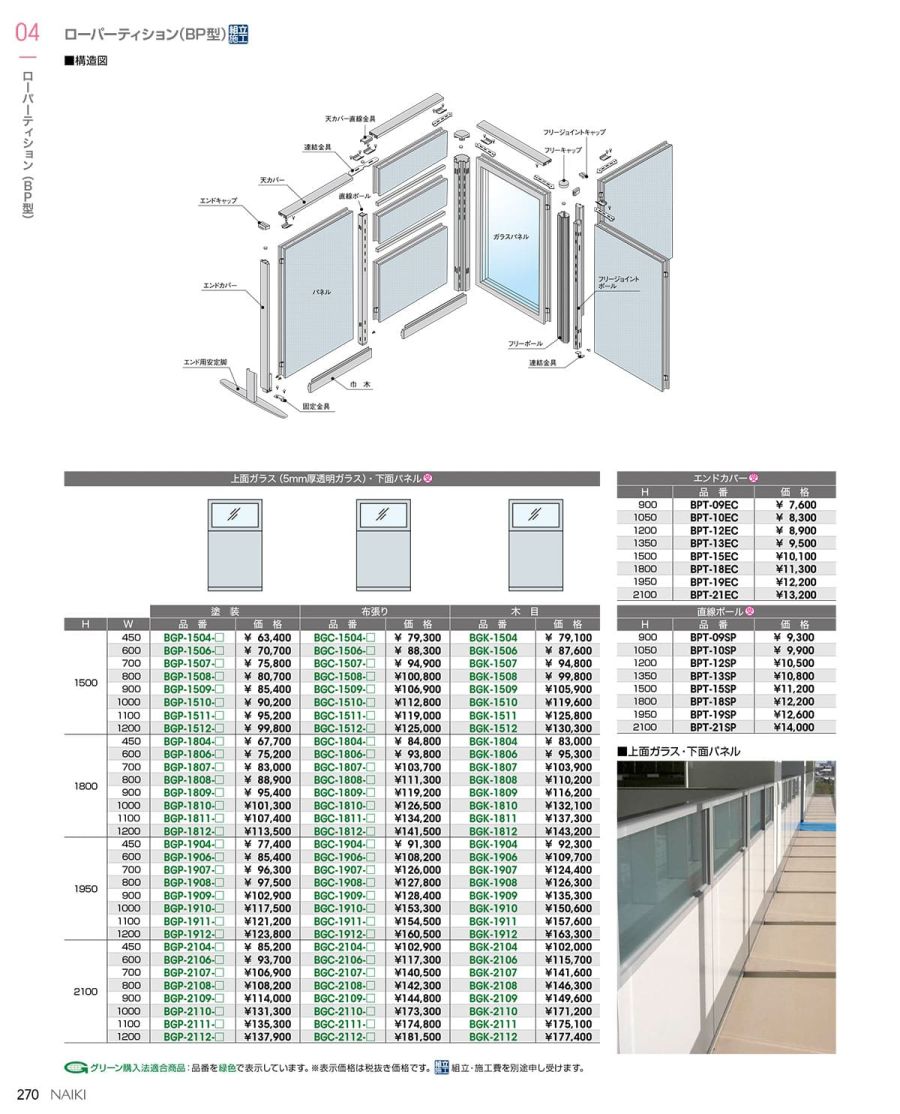 ナイキ 全面パネル布張り 1200×50×1050 ( BPC-1012 ) (株)ナイキ