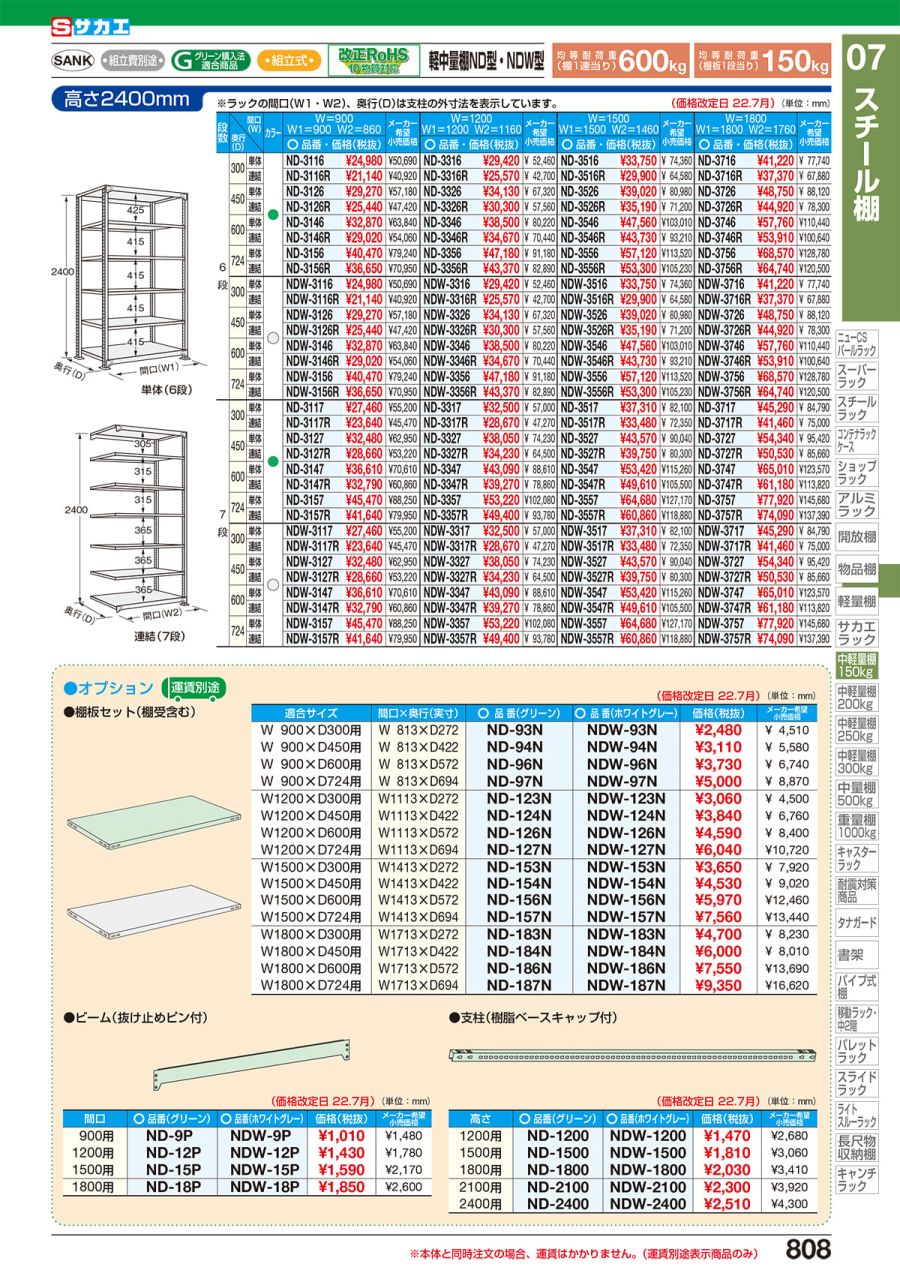 注文後の変更キャンセル返品 サカエ<br>中軽量棚ＮＥＷ型<br>NEW-1324R<br><br>