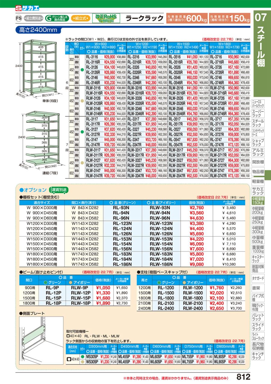 2021人気特価 サカエ SAKAE ラークラック RL-2116