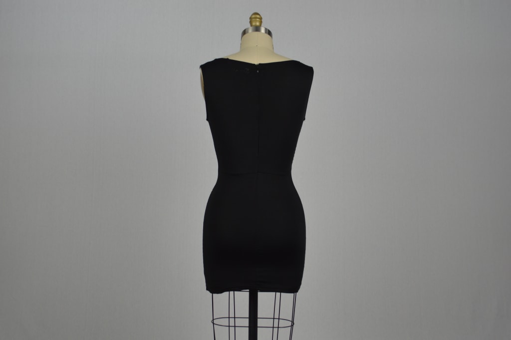 1960s Black and White Assorted Go Go Set Dress