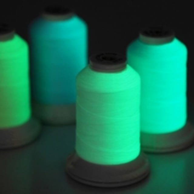 Fufu Glow in the Dark Embroidery Thread