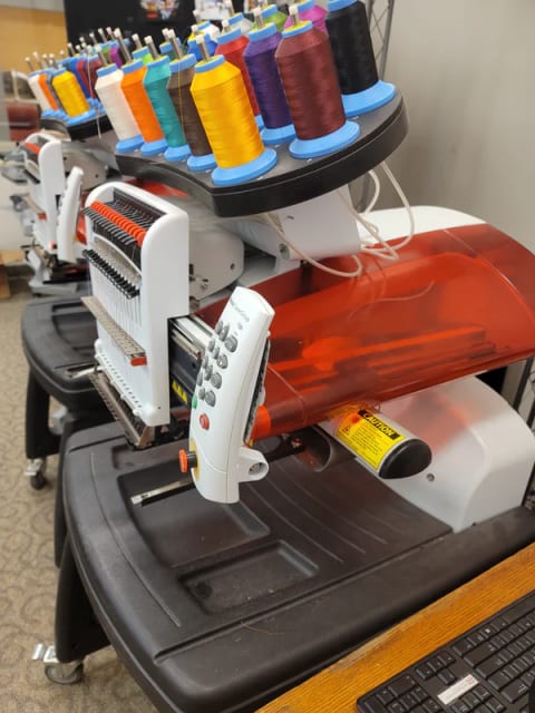 Melco XT 16 needle machine