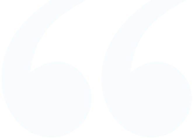 Quotation mark for testimonials