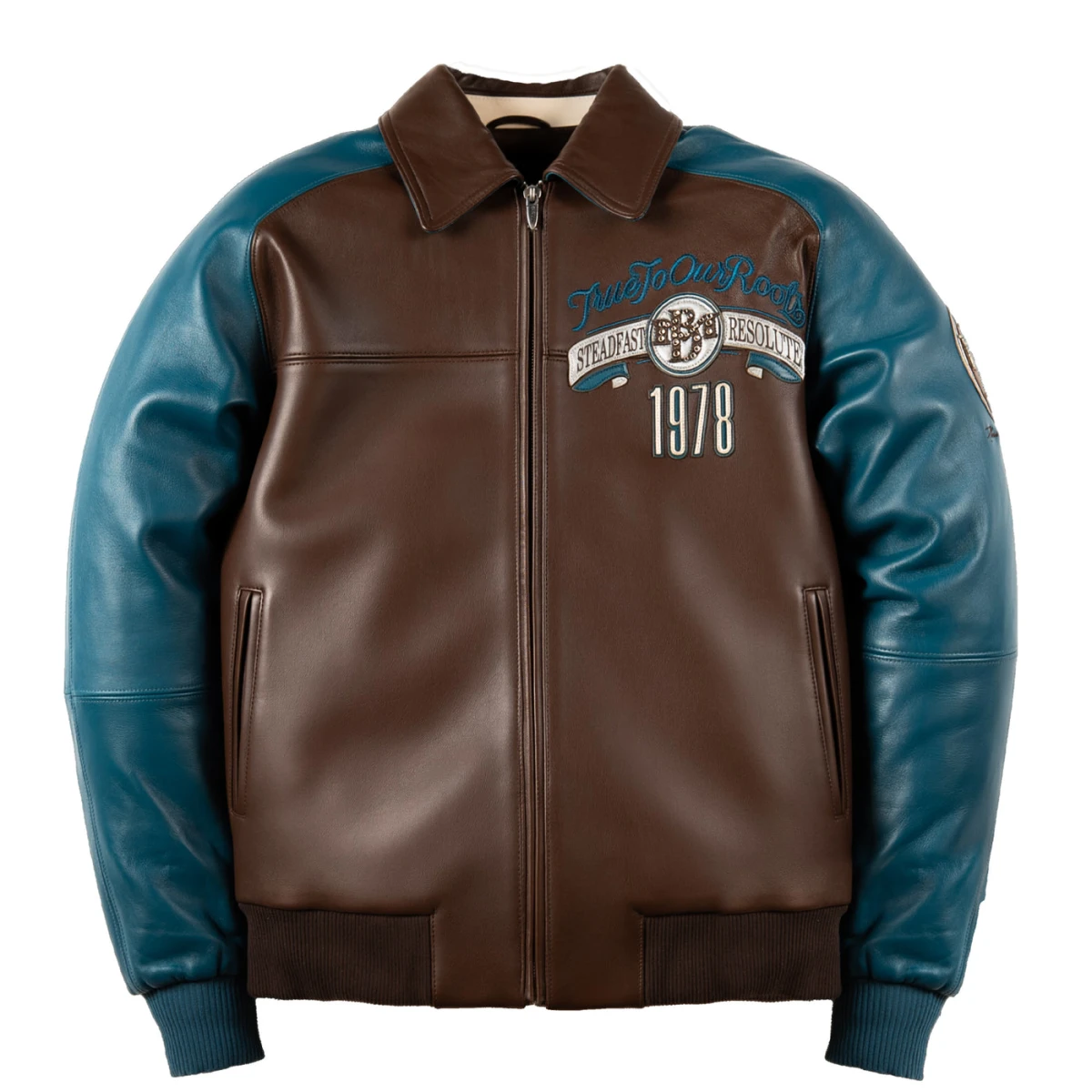 Pelle Pelle Two-Tone Brown Teal Edition