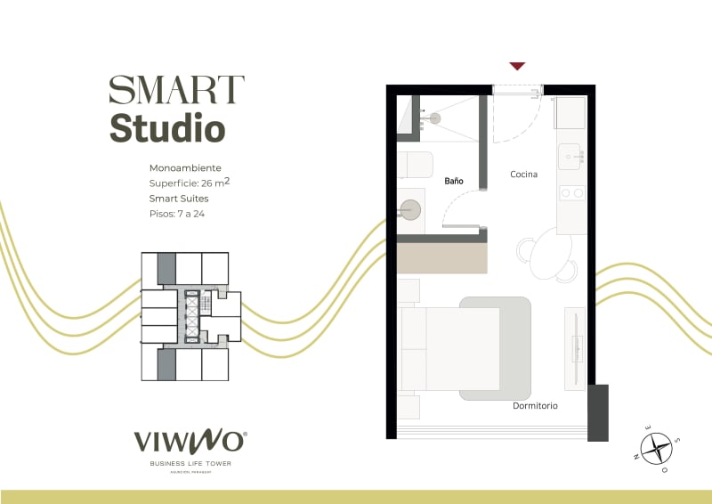 VIWWO Business Life Tower — Zona Shopping del Sol, Asunción
