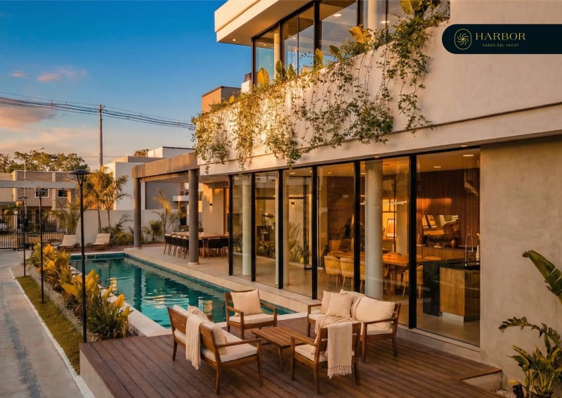 Harbor Casas del Yacht — Zona Yacht y Golf Club, Lambaré