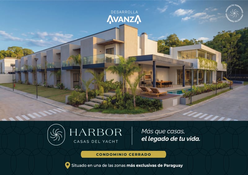Harbor Casas del Yacht — Zona Yacht y Golf Club, Lambaré