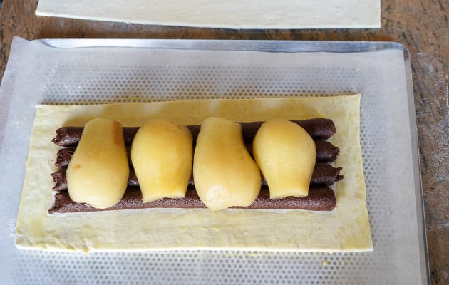 Galette des rois poires noisettes - Recettes de cuisine Ôdélices