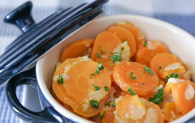 Carottes cuites à la crème : recette Carottes à la crème