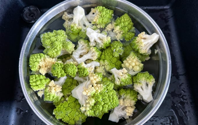 Cuire le chou romanesco à l'anglaise - Technique culinaire : recette