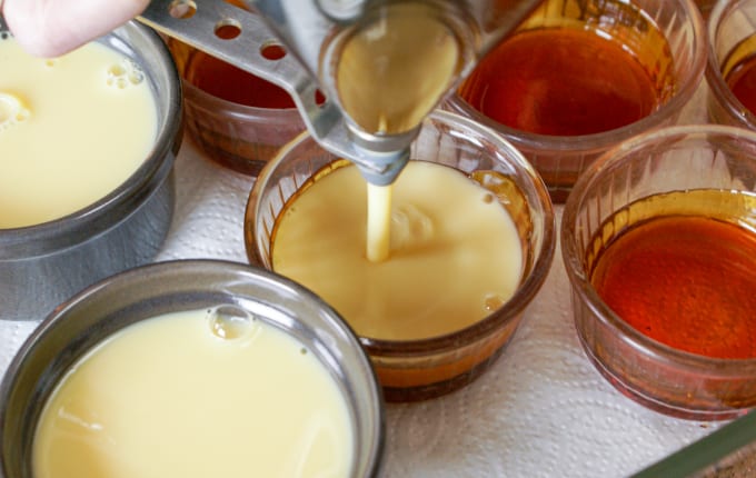 Crème renversée au caramel appelée aussi œufs au lait : recette Crème