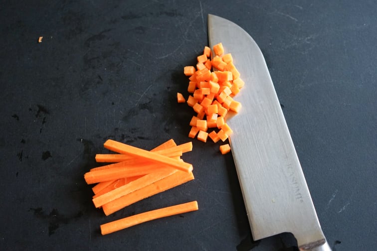 Noix de Saint-Jacques cuites en coquilles - Etape 1