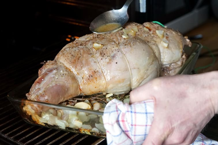 Gigot d'agneau - Etape 7