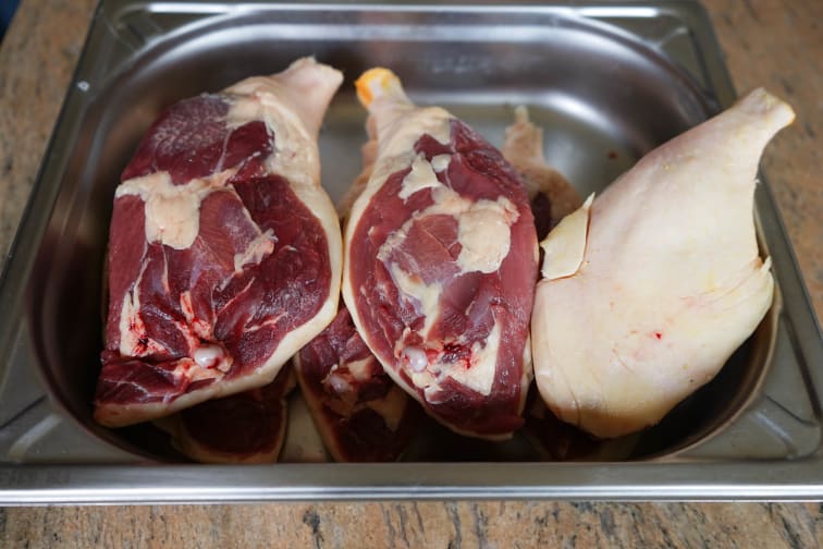 Confit de canard en 2 heures - Etape 1