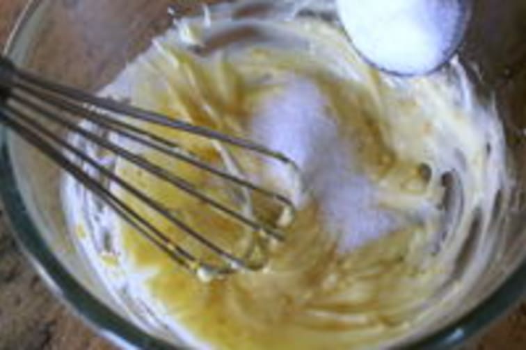 Gateau à l'orange et au chocolat blanc - Etape 2