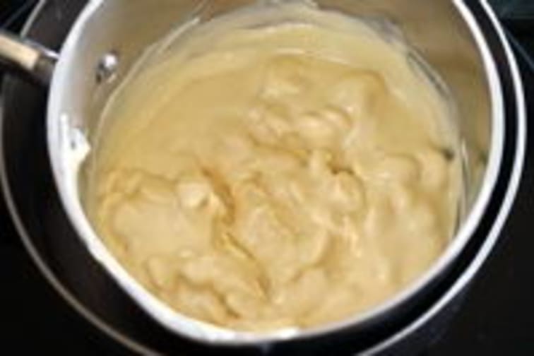 Tablage du chocolat blanc - Etape 2