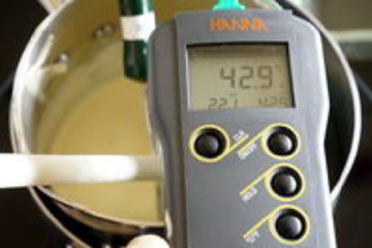 Tablage du chocolat blanc - Etape 3