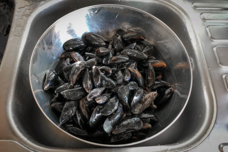 Préparer les moules - Etape 6