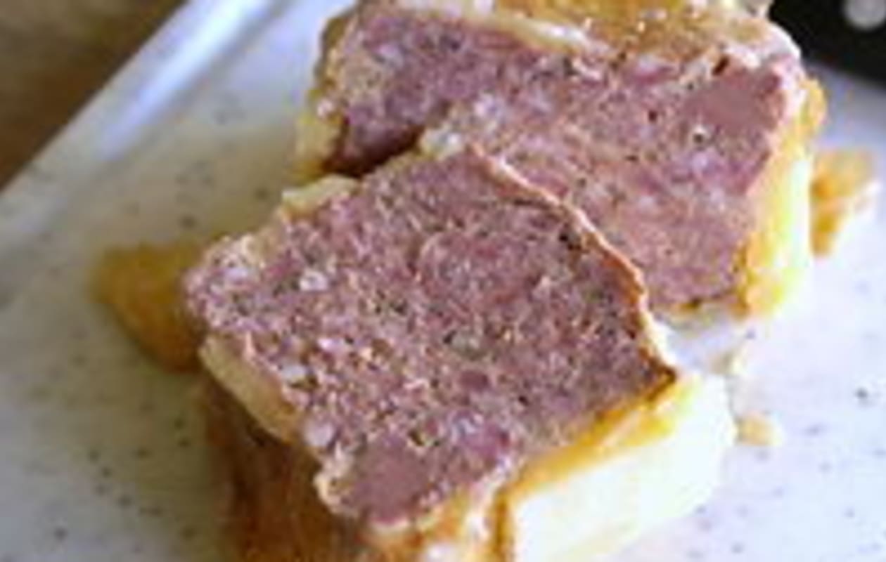 Terrine aux foies de volaille - Etape 11