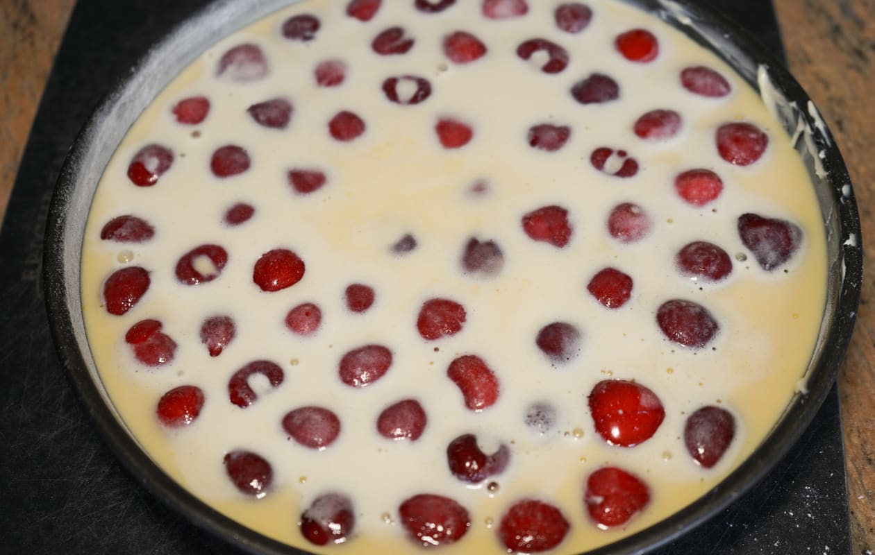 Clafoutis aux cerises - Etape 11