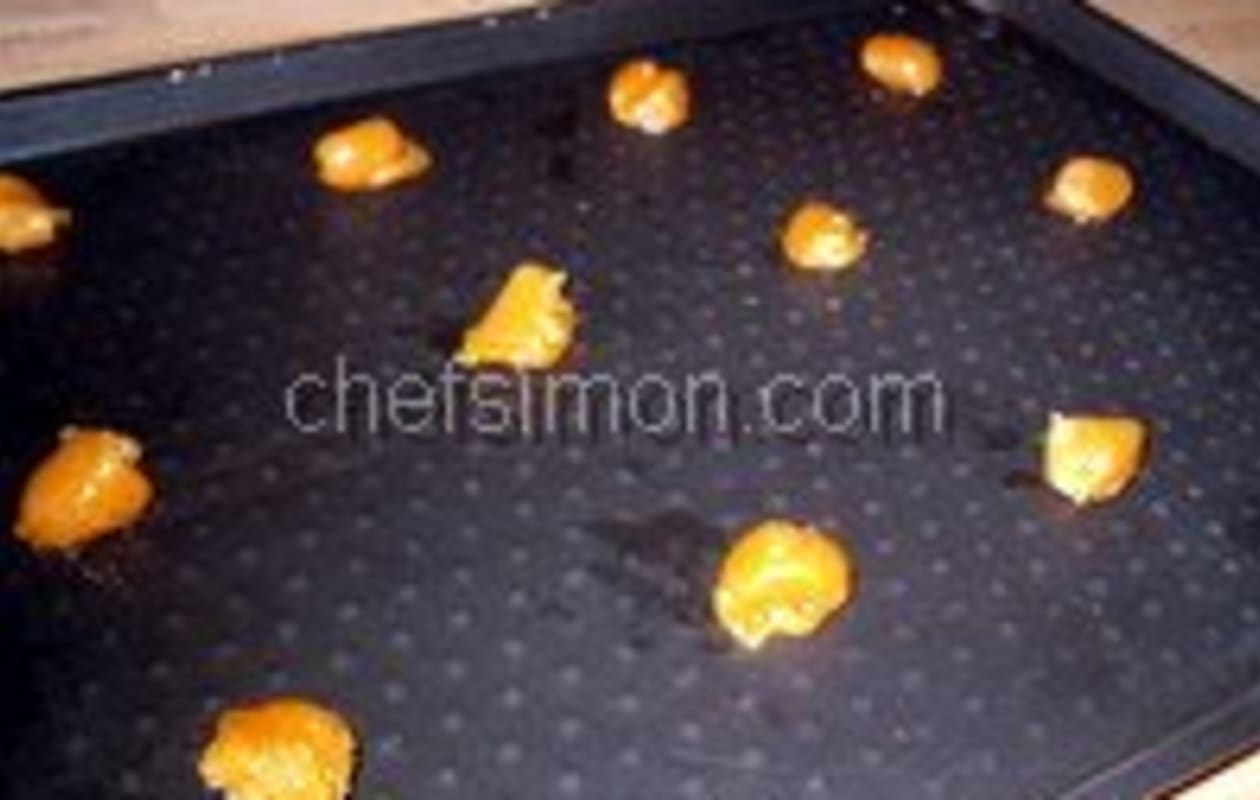 Tuiles craquantes au caramel fondant - Etape 5